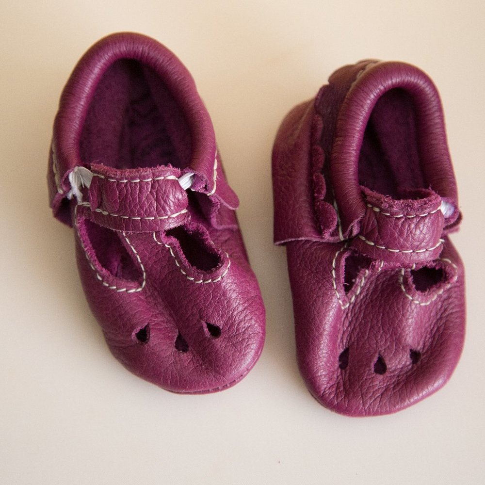 Freshly Picked  Dark Pink Mary Jane